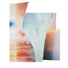 【コラージュ原画:龍山千里】光 / Light(額装)